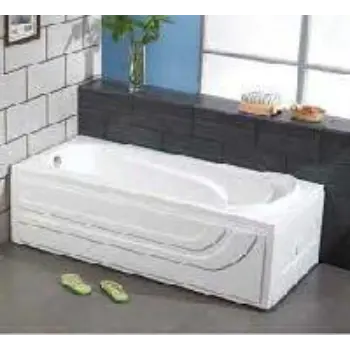 White Acrylic Bathtub